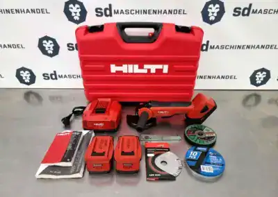Gebraucht bei SD Maschinenhandel: Hilti AG 125-A22 Akku-Winkelschleifer