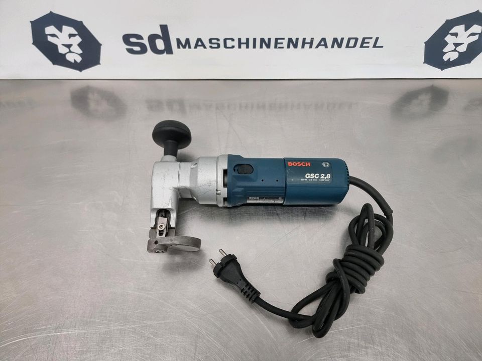 Bosch GSC 2,8 Blechschere Blechschneider Schneidemaschine