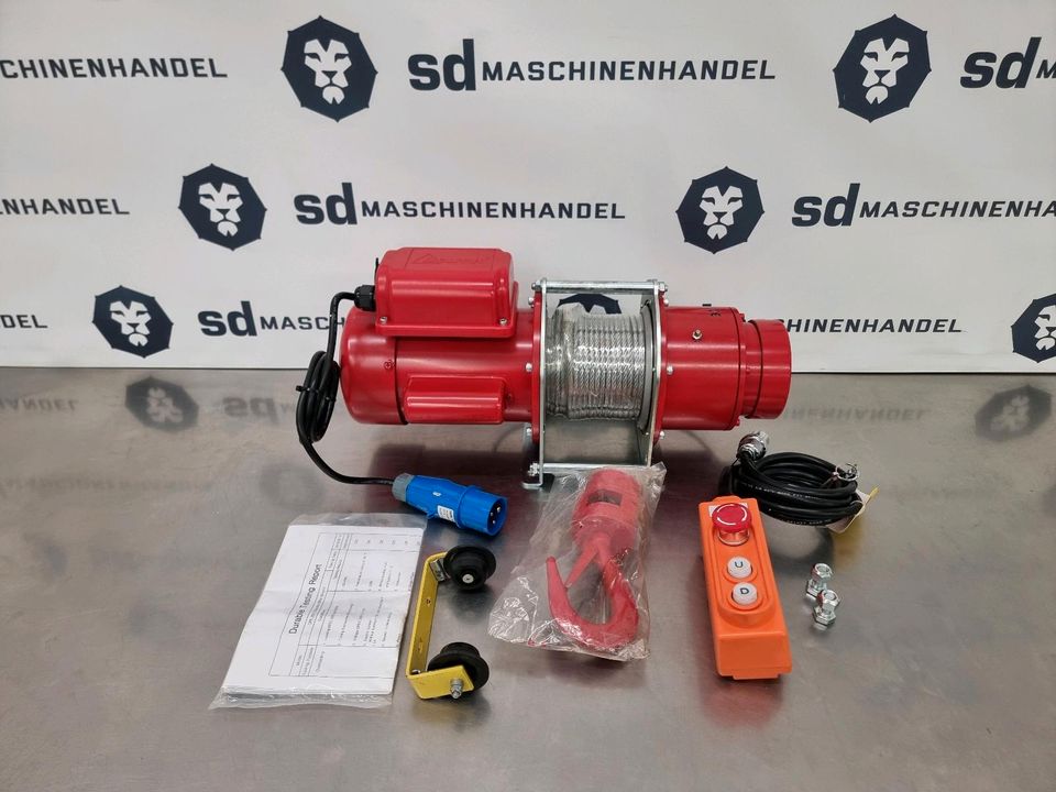 Delta DPS.200 Elektroseilwinde 200kg Seilwinde Winde