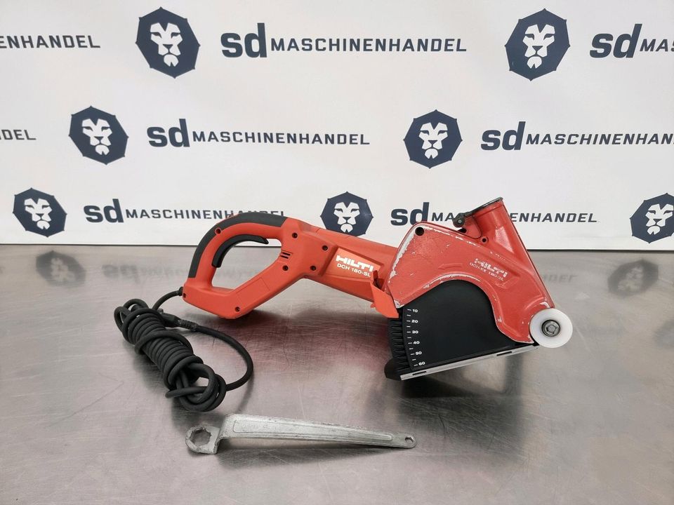 Hilti DCH180-SL Schlitzfräse Mauernutfräse Betonsäge Schlitzgerät