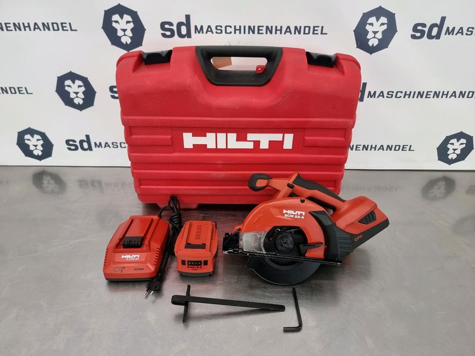 Hilti SCM 22-A Akkuhandkreissäge
