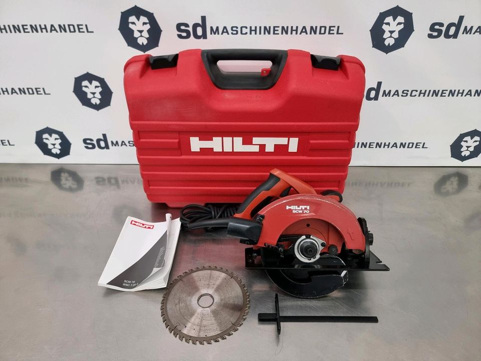 Hilti SCW 70 Handkreissäge Kreissäge Holzsäge Säge