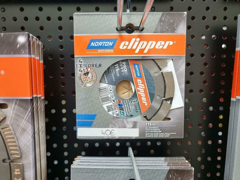 Norton Clipper 4×4 Explorer 115×22,23 Diamantscheibe