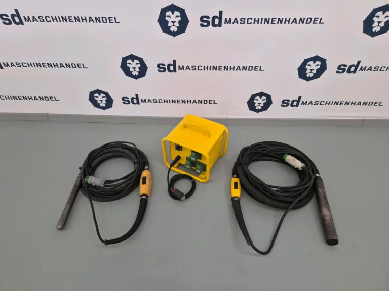 Vibratec EFUR Frequenzumformer + 2 Rüttelflaschen Set