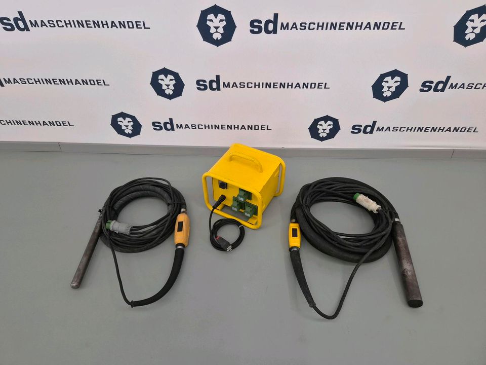 Vibratec EFUR Frequenzumformer + 2 Rüttelflaschen Set