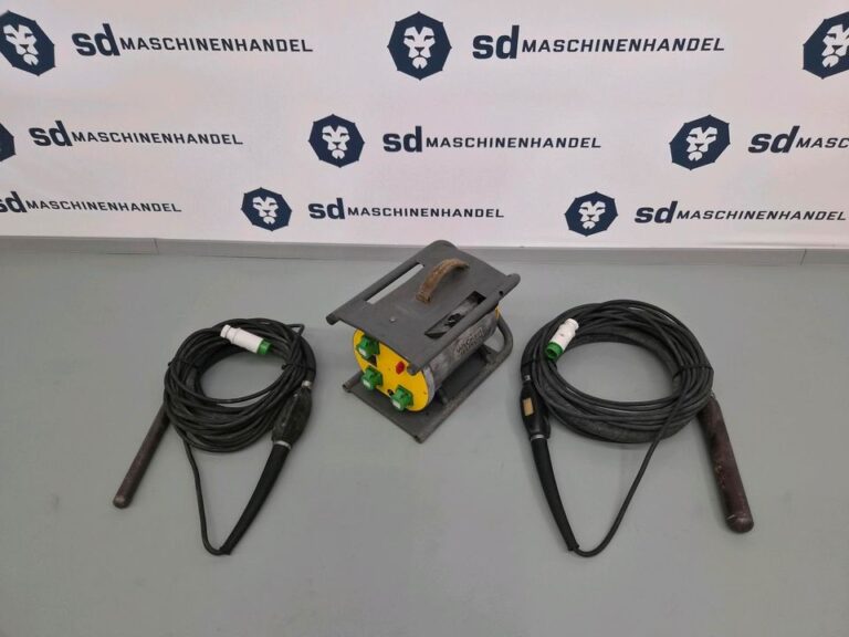 Wacker Neuson FUE6 Umformer + 2 Rüttelflaschen Set